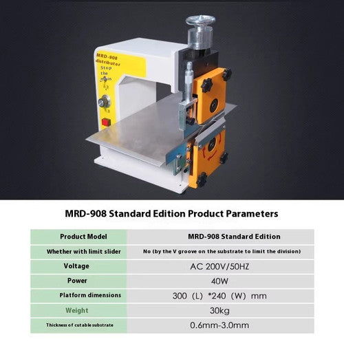 ya 26 7.28.2 Cut Groove PCB Separating Cutting Machine 220V/50HZ 40W Sub Board Machinef