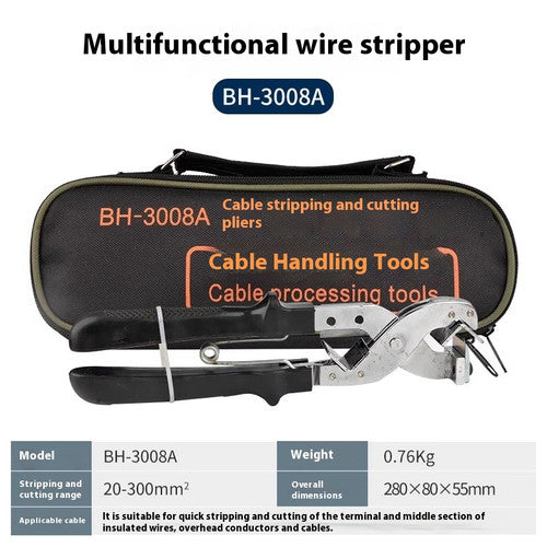 ya 26 7.28.2 Cable Stripping Pliers High Voltage Wire Stripper Outer Diameter 50-105mmc