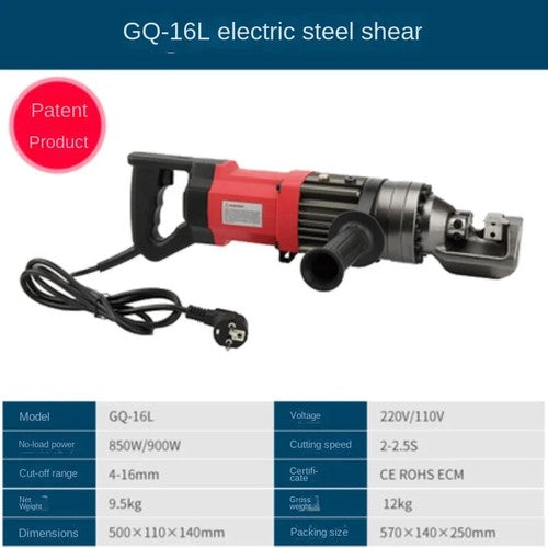 ya 26 7.28.3 Electric Rebar Scissors, Portable Hydraulic Rebar Cutter, Steel Bars Cuttere