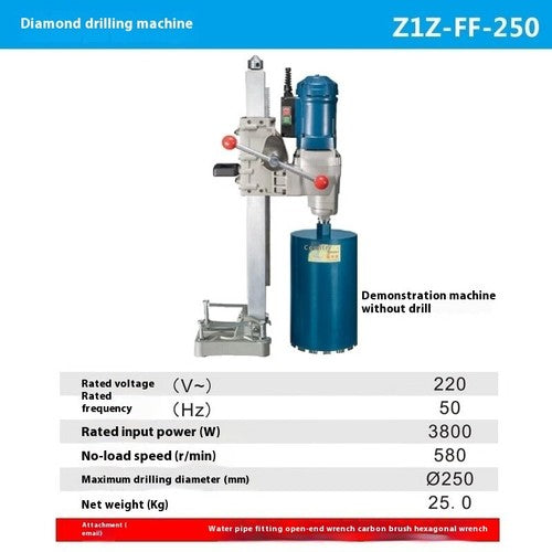 ya 26 7.28.3 Benchtop Water Drilling Machine Concrete Drilling Machine Drilling Machinep