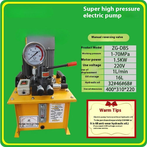 ya 26 7.28.2 Small Ultra-high Pressure Electric Hydraulic Pump Station 220V380V Electric Pumpo