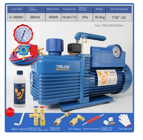ya-26-7.28-V-i120SV-Air-Conditioning-Laboratory-Air-Pump-Reigeration-R410-Vacuum-Pumpk
