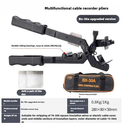 ya 26 7.28.2 Wire Stripper Peeling Knife, Suitable for Cables and Semiconductors, Depth 15mms