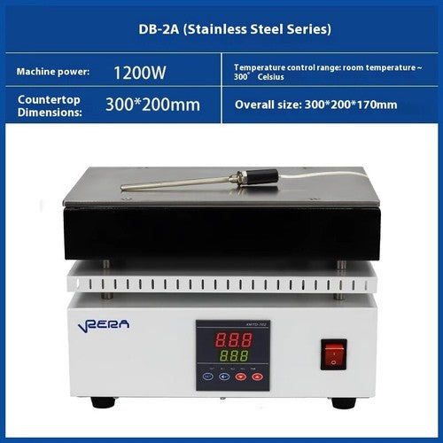 ya 26 8.1 Electronic Hot Plate Heating Table Platform Digital Thermostat Stainless Steels