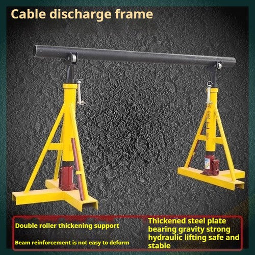 ya 26 8.1 Hydraulic Cable Payoff ame Lifting Tool Vertical Fibre Optic Laying Line Toolj