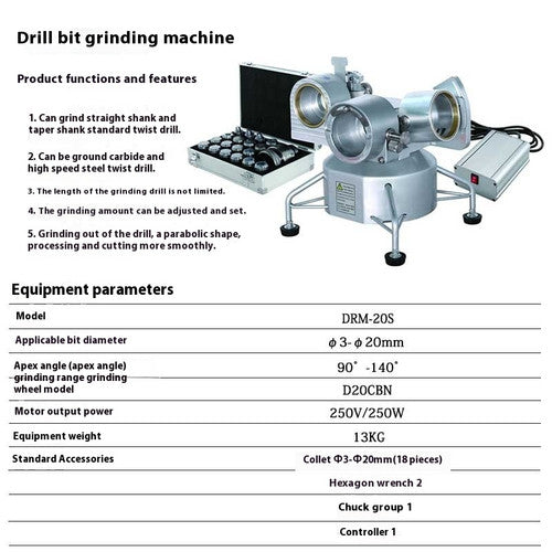 ya 26 8.1 Milling Cutter Grinding Machine Tungsten Steel Cutter Drill Bit Grinding Machinec