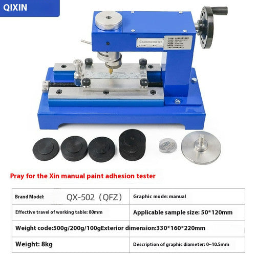 ya 26 7.28.3 QFZ Paint Film Adhesion Tester QX-502 Manual Scratching Method QFD Electricb