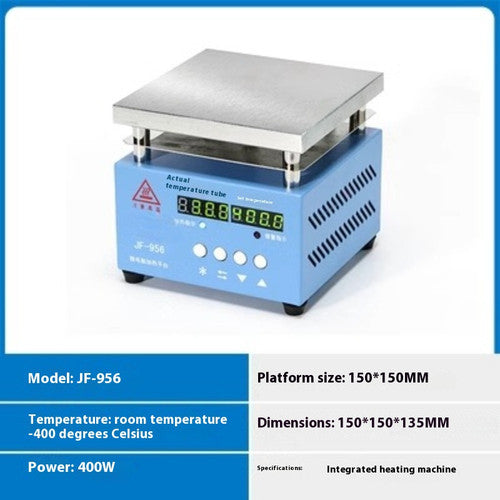 ya 26 8.1 Dual Display Heating Plate LED Bead Welding Table Adjustable Ironing Machinej