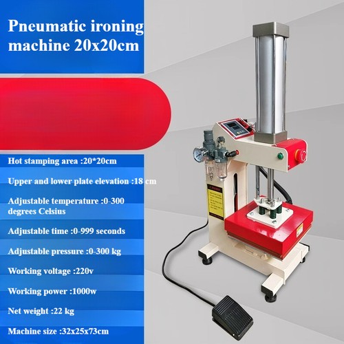ya 26 7.28.3 High Pneumatic High Pressure Ironing Machine Heat Transfer Printing Machinek