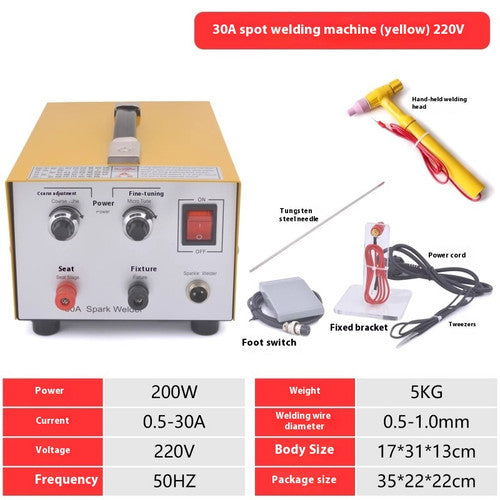 ya 26 8.1 Jewelry Laser Welding Machine Spot Welder Gold Silver 50A 220vbumper Welderx