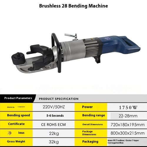 ya 26 8.1 Electro-hydraulic Portable Rebar Fast Bending Machine Handheld StraighteningTooli