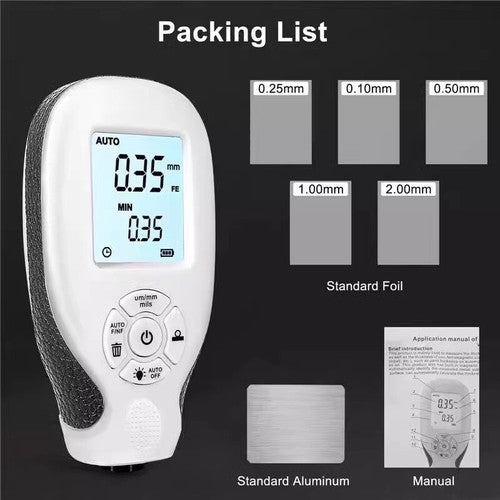 ya 26 8.1 Automotive Paint Coating Thickness Gauge Paint Film Gauge High Pisionn