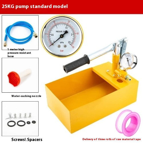 ya 26 8.1 Manual Pressure Test Pump Press PPR Aluminum Water Pressure Tester Test Pumpc