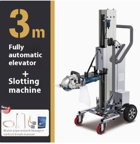 ya 26 8.1 Fully Automatic Slotting Machine Lifting ame One Time Dustless Cutting Machineg