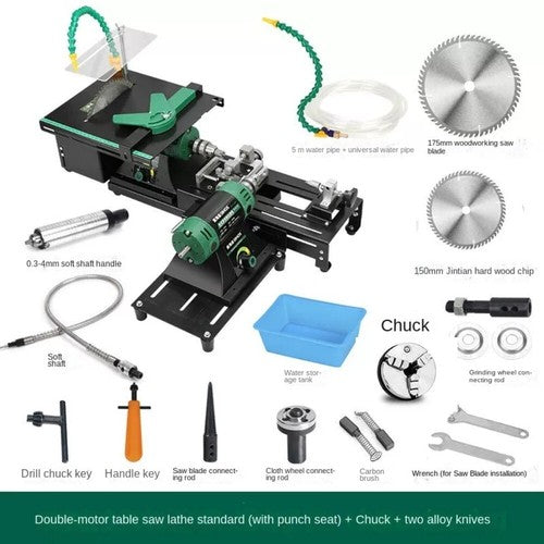ya 26 8.1 Multifunctio l Small Table Grinder 1850W Jade Cutting and Grinding One machineb