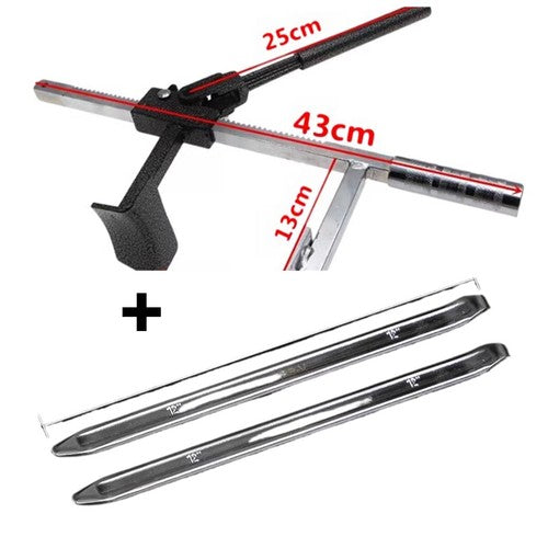 ya 26 7.28.3 Tire Changer Manual Tool Tyre Bead Breaker Removal Machine F/Car Motorcyclec