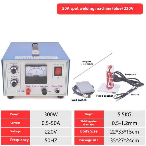ya 26 8.1 Jewelry Laser Welding Machine Spot Welder Gold Silver 50A 220vbumper Welderf