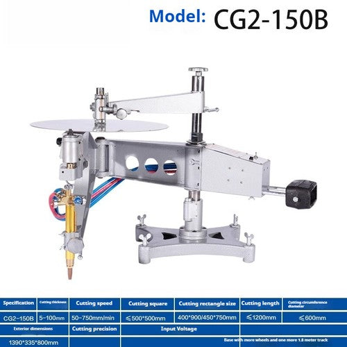 ya 26 7.28.2 CG2-150 Cutting Round Square Flame Metal Imitation Ring Gas Cutting Machineb