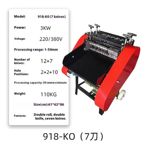 ya 26 8.1 Cable and Wire Stripping Machine Waste Copper Wire Peeling Automatic Wire Pullerh