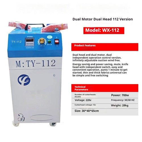 ya 26 7.28.2 Automatic Fur-waste Machine Single Head Double Double Motor Wire Cutting Machined