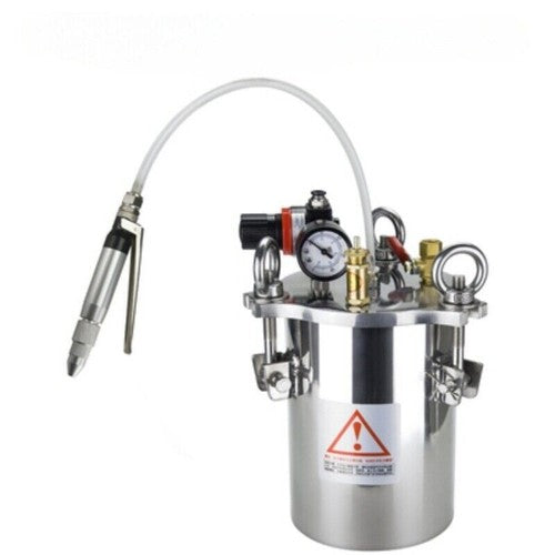 ya 26 8.1 Stainless Steel 2L 3L Stainless Steel Pressure Tank with Manual Dispensing Valvej