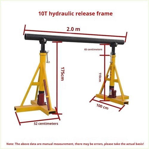ya 26 8.1 Hydraulic Cable Payoff ame Lifting Tool Vertical Fibre Optic Laying Line Toolb