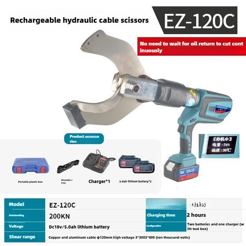 ya 26 7.28.2 Electric Cable Scissors hargeable Hydraulic Shear High Voltage Cable Scissorsb