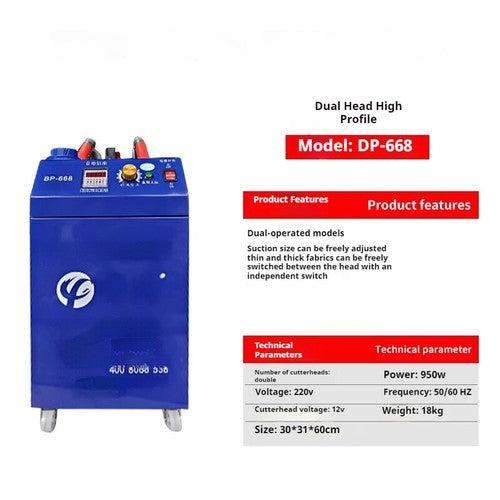ya 26 7.28.2 Automatic Fur-waste Machine Single Head Double Double Motor Wire Cutting Machineh