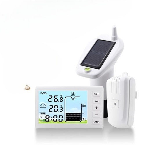 ya 26 7.28.2 Ultrasonic Wireless Water Tank Liquid Level Meter With Temperature Sensorc