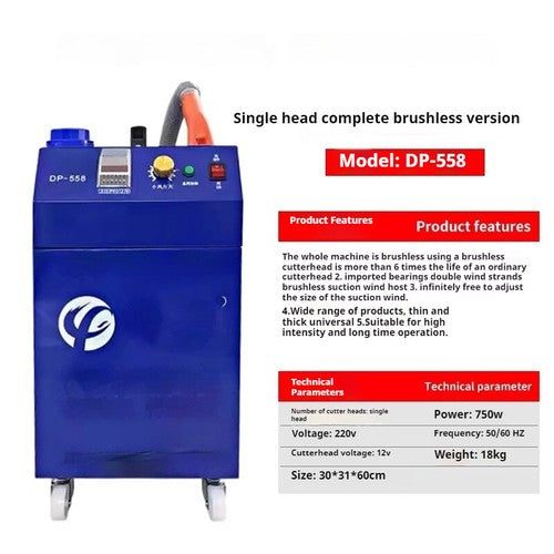 ya 26 7.28.2 Automatic Fur-waste Machine Single Head Double Double Motor Wire Cutting Machineb