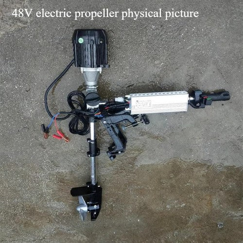 ya 26 8.1 12V Electric Outboard Motor Propeller Fishing Inflatable Boat Motor Enginek