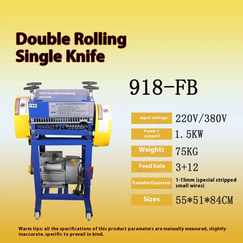 ya 26 8.1 Cable and Wire Stripping Machine Waste Copper Wire Peeling Automatic Wire Pullerk