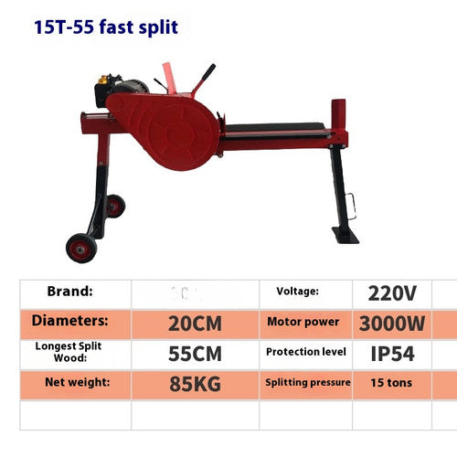 ya 26 8.1 Wood Splitting Machine Splitting Wood Magic Weapon Logging Hydraulic Splitterg