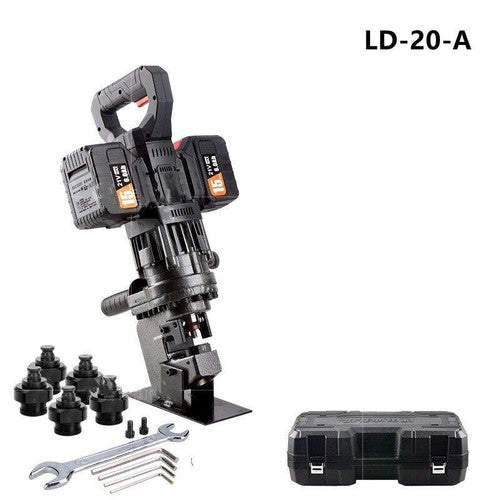 ya 26 7.28.3 1500W Hydraulic Angle Iron Channel Steel Punching Machine C-shaped Steel LD-20g