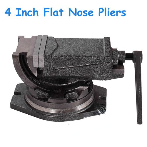 ya 26 7.28.2 5 Inch Incli ble Angle Solid Flat Tongs 360-De Rotary Pision Taper Viseb