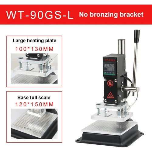 ya 26 8.1 Manual Desktop Marking Machine 220/110V Leather Multifunction Hot Foilc