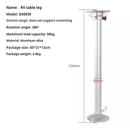 ya 26 8.1 RV Lift Table Legs Aluminum Alloy Rotary Lift Dining Table Aluminum Alloy Legsd