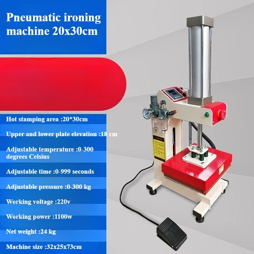 ya 26 7.28.3 High Pneumatic High Pressure Ironing Machine Heat Transfer Printing Machinef