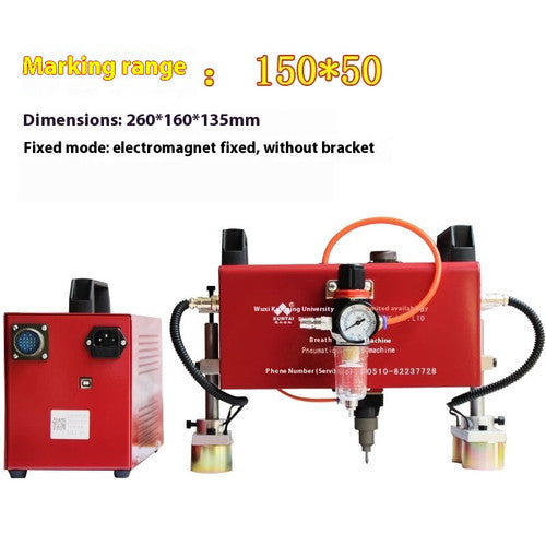 ya 26 8.1 Portable Handheld Chassis Stamping Metal Engraving Pneumatic Marking Machinej