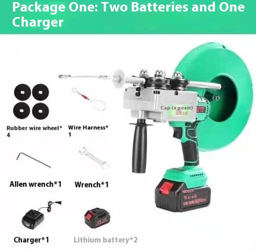 ya 26 7.28.2 Threading Machine Dark Wire Guide Electric Steel Wire Drawing Equipment 30metersf