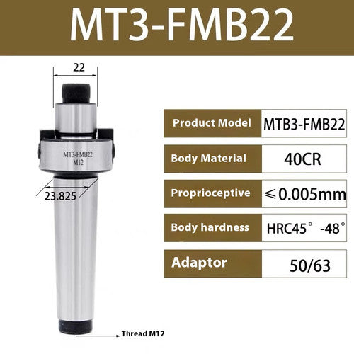 ya-26-7.28-Milling-Machine-FMB-Milling-Tool-Shank-MT2-MT3-MT4-FMB22-FMB27-Flat-Cutter-Boomg