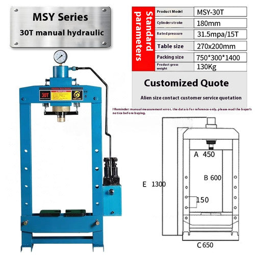 ya-26-7.28-20T-Manual-Hydraulic-Press,-ing-Press,-ame-Gantry-Forging-Pressesb