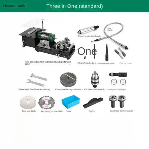 ya 26 8.1 Multifunctio l Small Table Grinder 1850W Jade Cutting and Grinding One machined