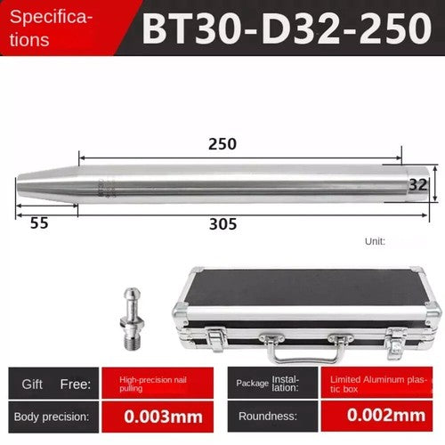 ya 26 8.1 Spindle Test Bar BT30 BT40 BT50 Machine Tool Spindle Test Bar Test Bari