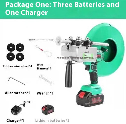 ya 26 7.28.2 Threading Machine Dark Wire Guide Electric Steel Wire Drawing Equipment 30meterse