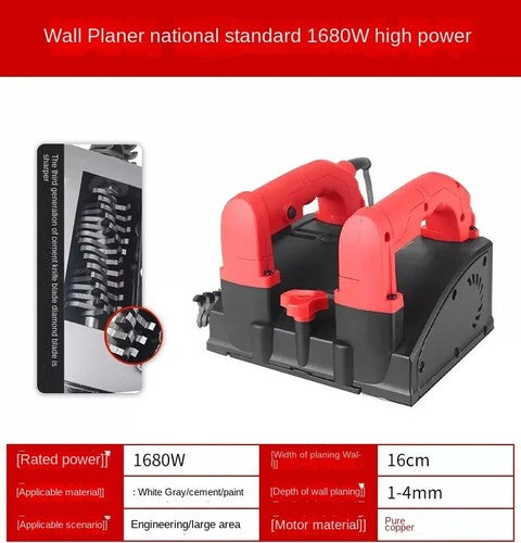 ya 26 8.1 Fully Automatic Wall Grinder Electric Planer Efficient Wall Planing Concreteq