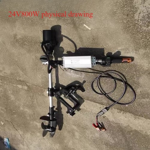 ya 26 8.1 12V Electric Outboard Motor Propeller Fishing Inflatable Boat Motor Enginej
