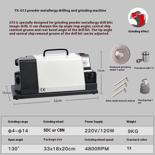 ya 26 7.28.3 Drill Grinding Machine Industrial Drill Grinding Machine Twist Bit Renovationj