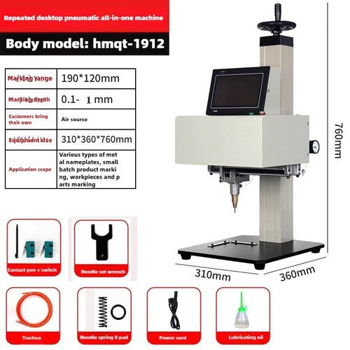 ya 26 8.1 Metal Label Marking Machine Touch S n Electropneumatic Engraving Machinek