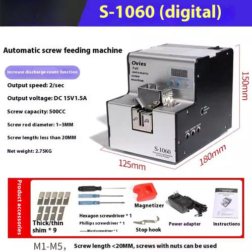 ya 26 7.28.3 220V Fully Automatic Screw Arranging Machine Screw Arranging Machine Feederm